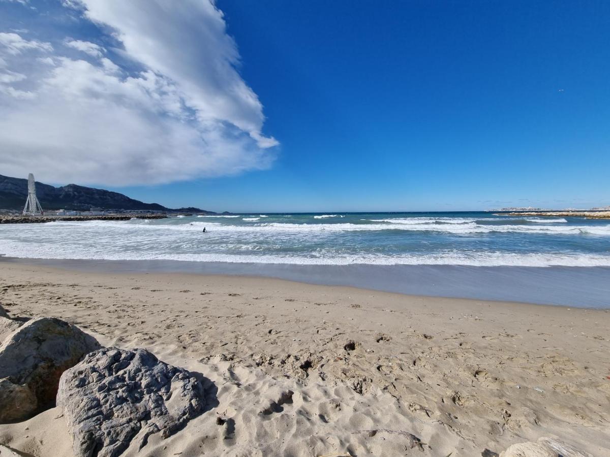 Appartement T2 Prado Chanot Plage Marseille Luaran gambar