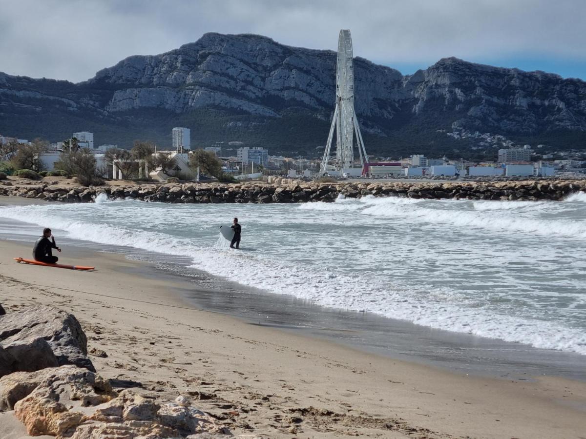 Appartement T2 Prado Chanot Plage Marseille Luaran gambar