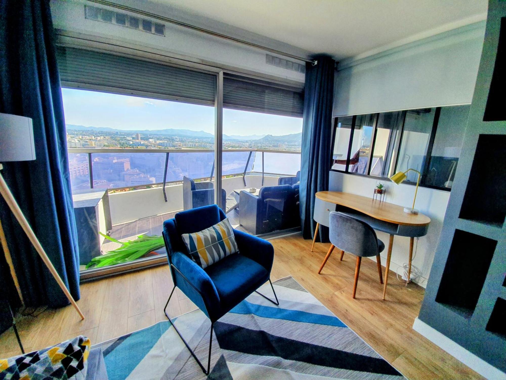 Appartement T2 Prado Chanot Plage Marseille Luaran gambar