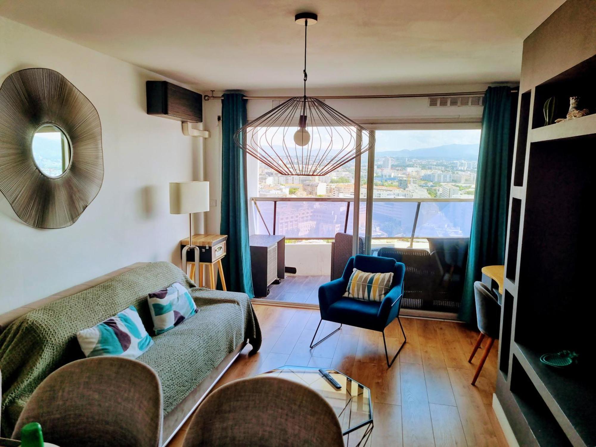 Appartement T2 Prado Chanot Plage Marseille Luaran gambar